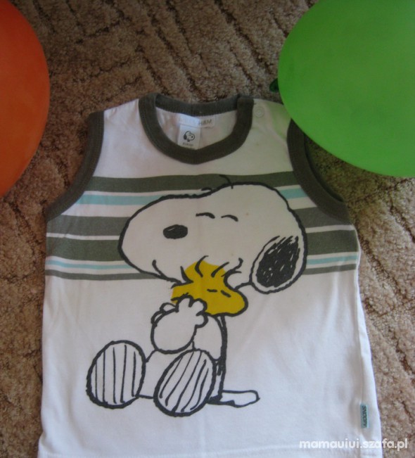 okazja lato SNOOPY h&m 86