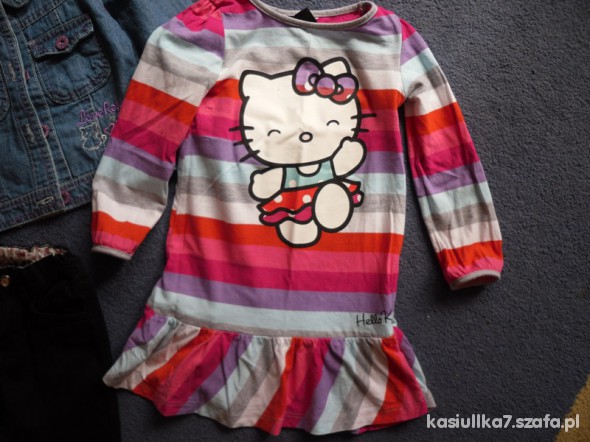 H&M sukienka z Hello Kitty 98