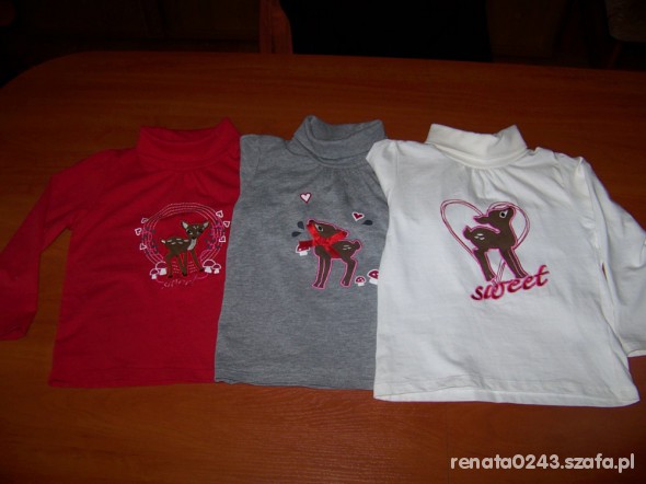 3BLUZKI z reniferkami