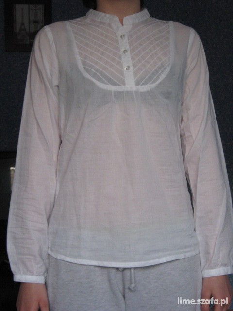 biała elegancka bluzka 158
