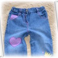 Spodnie jeansowe ze Świnką Peppą 92