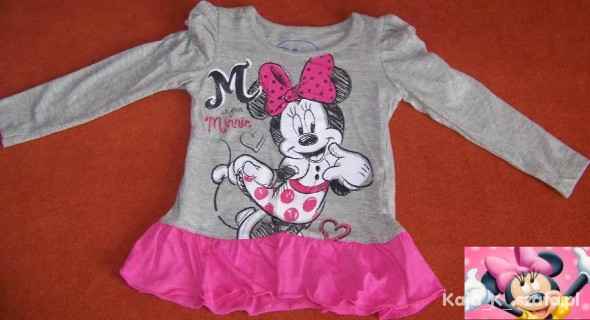 Komplet Disney MINNIE TUNIKA LEGGINSY 86 92