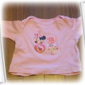 Bluzka Disney Myszka Miki Minnie 9 12 miesięcy