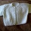 sweterek na chrzest