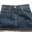 FUNKY DIVA jeansowa mini 140 146