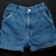 Jeansowe krótkie spodenki 2 LATA