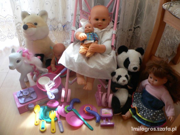 MEGA ZESTAW ZABAWEK DLA DZIEWCZYNKI