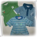 3 szt bluzki t shirt polo C and A St Bernard r 74