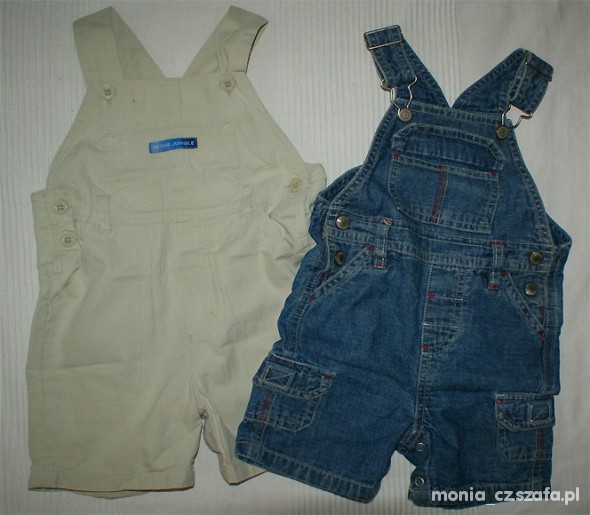 2 Spodenki krótkie ogrodniczki 68 74 Marks Spencer