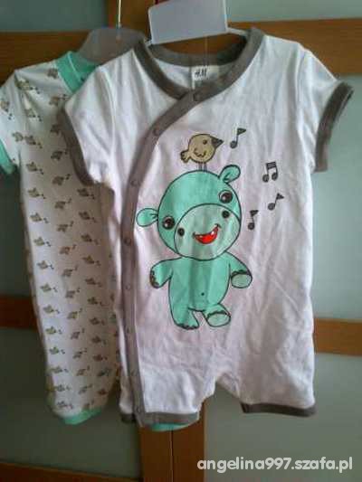 Rampersy 2 w 1 jak Nowe rozm 80 warto H&M