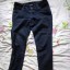 Czarne ciążowe rurki jeans