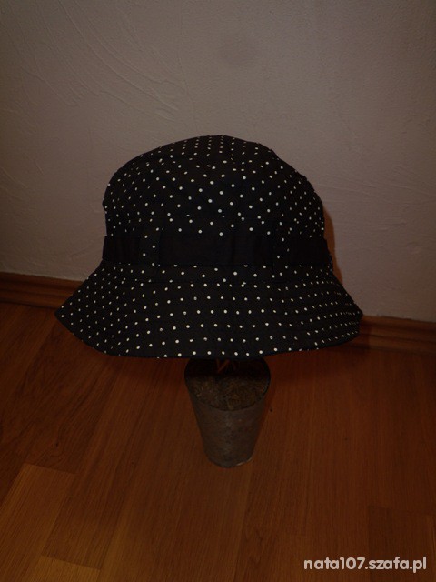 Reserved NOWY Rewelacyjny kapelusik w groszki