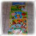 Puzzle drewniane 5szt okazja