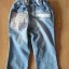 spodnie jeans next z sedruszkiem r 92