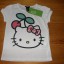 H&M bluzeczka biala hello kitty rozm 98 104