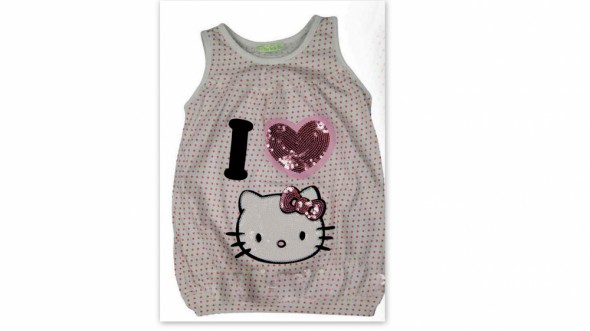 TUNIKA HELLO KITTY RAZ UBRANA OD 98 DO 110