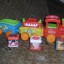 jezdzaca i grajaca ciuchcia fisher price z klockam