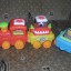 jezdzaca i grajaca ciuchcia fisher price z klockam