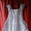 biała sukienka dla dziewczynki 128