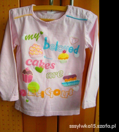 Kolorowa urodzinowa bluzka