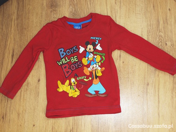 Bluzka 80 Myszka Micky DISNEY jak nowa WYPRZ