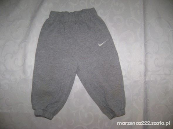 Nike spodnie dresowe roz 9 12 msc 74 80 cm