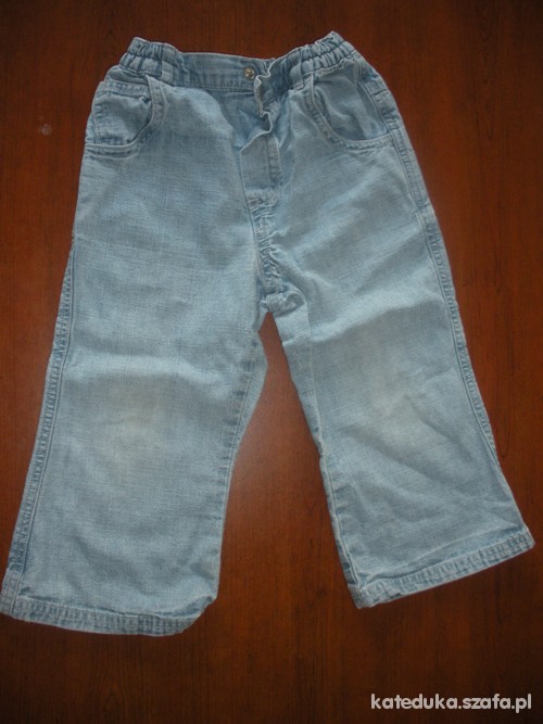 jasne jeansy marks&spencer 92cm