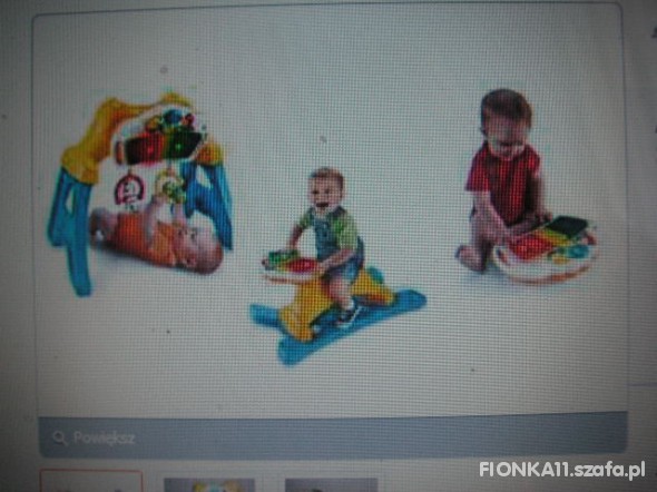 3w1 fisher price bujak stojak pianinko