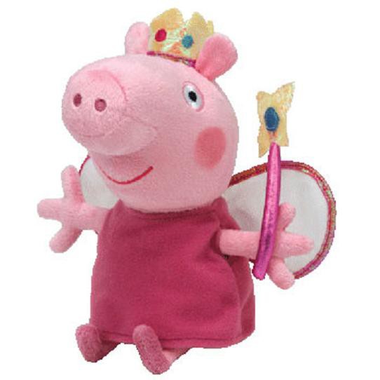 Peppa wróżka i George 2 maskotki