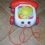 telefon fisher price do ciągniecia za sznureczek