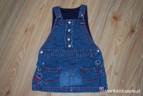 Sukienka Rocha na szelkach HIT