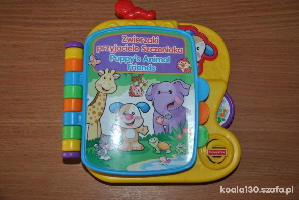 Fisher Price Książka Książeczka Szczeniaka V8520