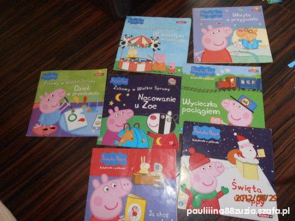 Śinka Peppa 7 książeczek