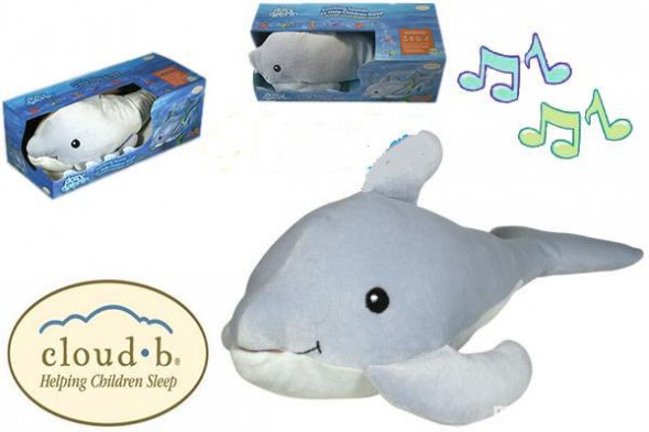 Zabawka pozytywka Śpiący delfin Duży Cloud B