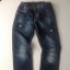 Zara super jeansy powycierane