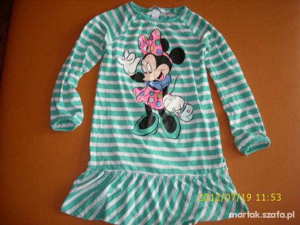 myszka miki sukienka 110 do 116