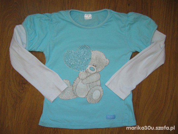 Błękitna bluzeczka dla dziewczynki