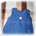 jeansowa sukienka z Kubusiem Puchatkiem