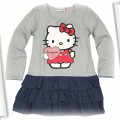 NOWA SZARA TUNIKA Z HELLO KITTY