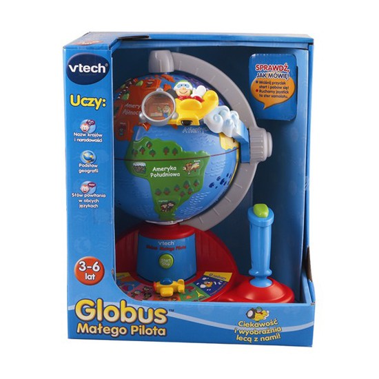 Vtech Globus małego Pilota j Polski jak nowy