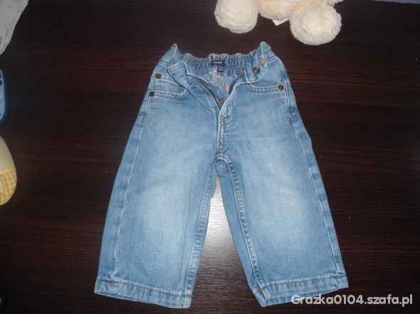 Spodnie jeansowe BABY GAB 68 74