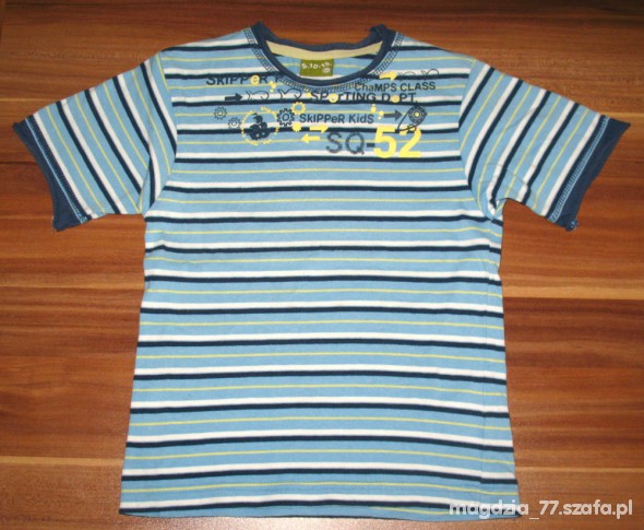5 10 15 t shirt śliczny dla chłopca 98cm 104cm
