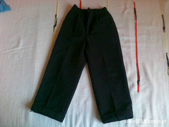 spodnie i kamizelka od garnituru rozm 128