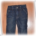 Spodnie jeans granatowe dla chłopca 80 a nawet 86