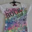 Rockowa koszulka dla dziewczynki 128cm