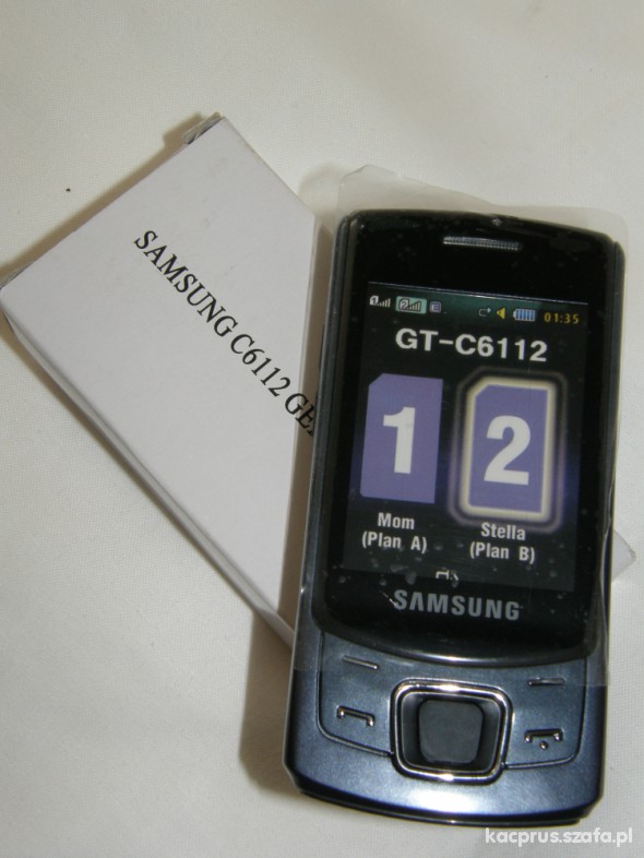 ATRAPA TELEFONU SAMSUNG GT C6112 NOWY