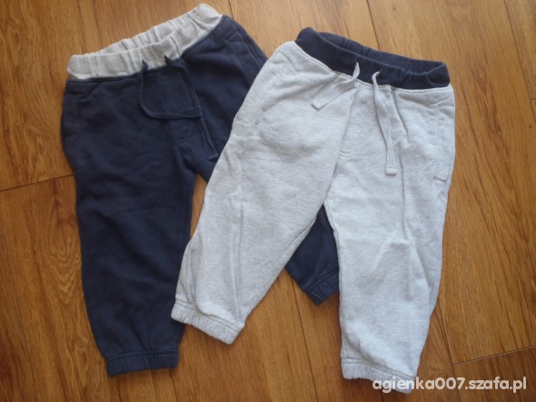 Dwie pary spodni Next rozm 86cm