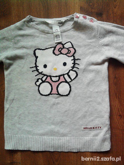 sweterek hello kitty 86 92 HM