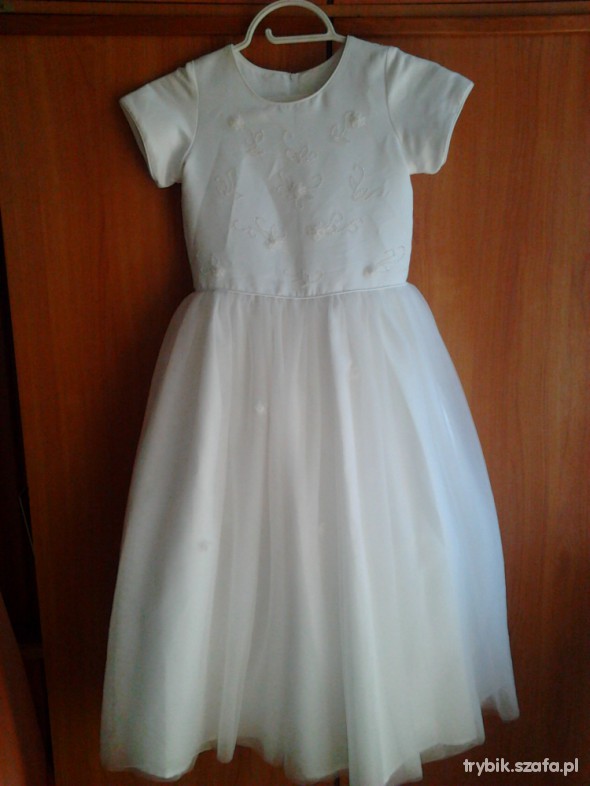 Sukienka roz152 biała