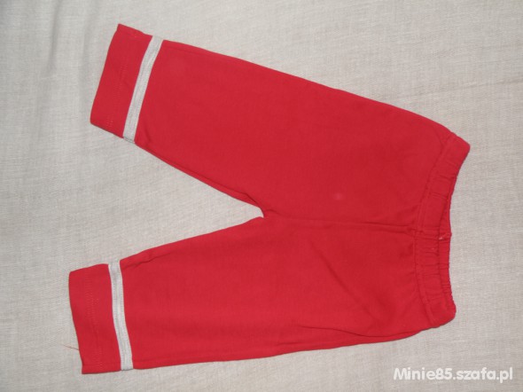Spodenki spodnie czerwone